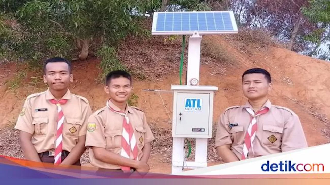 Siswa SMK Campaka Purwakarta Kembangkan Pendeteksi Tanah Longsor, Begini Cara Kerjanya