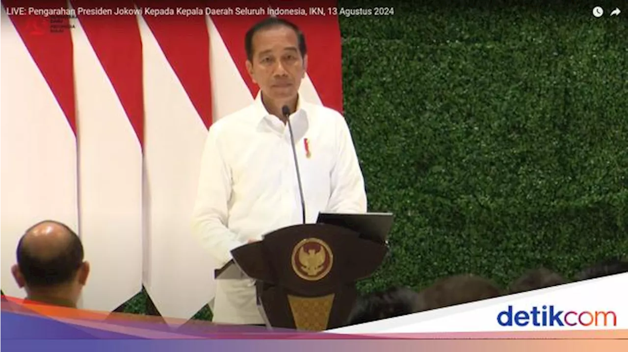 Jokowi Terima Kasih Inflasi Terkendali, Minta Pemda Genjot Belanja