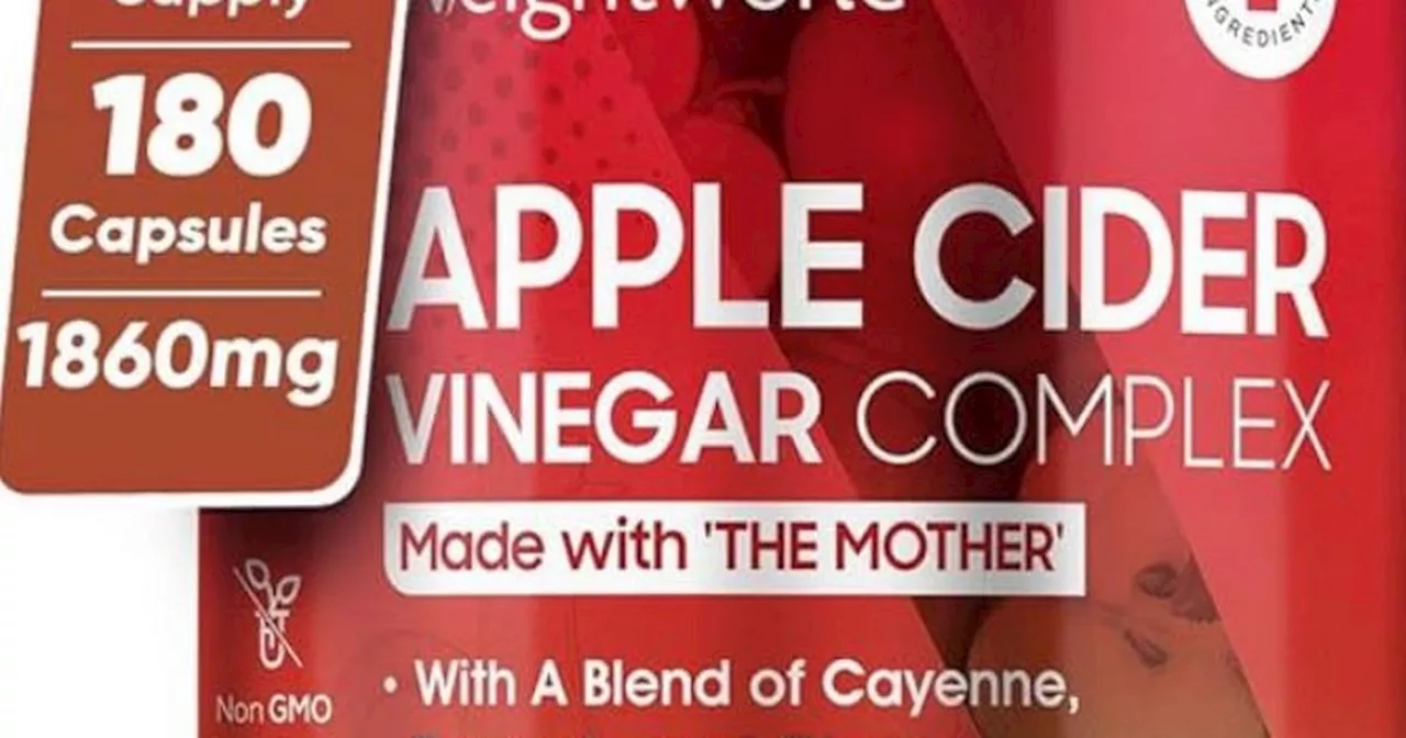 Amazon's £13 apple cider vinegar gummies 'reduce bloating'