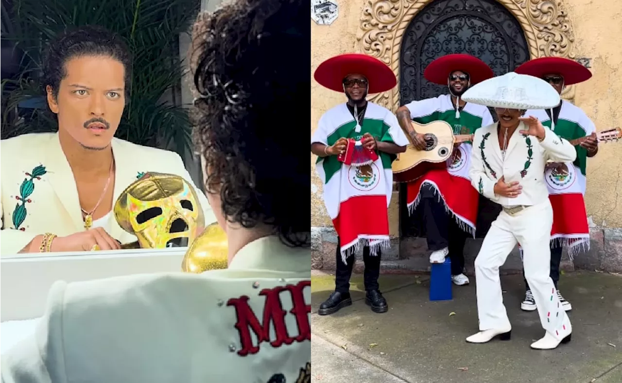 Bruno Mars se despide de México con un divertido video: 'Te quiero mucho'