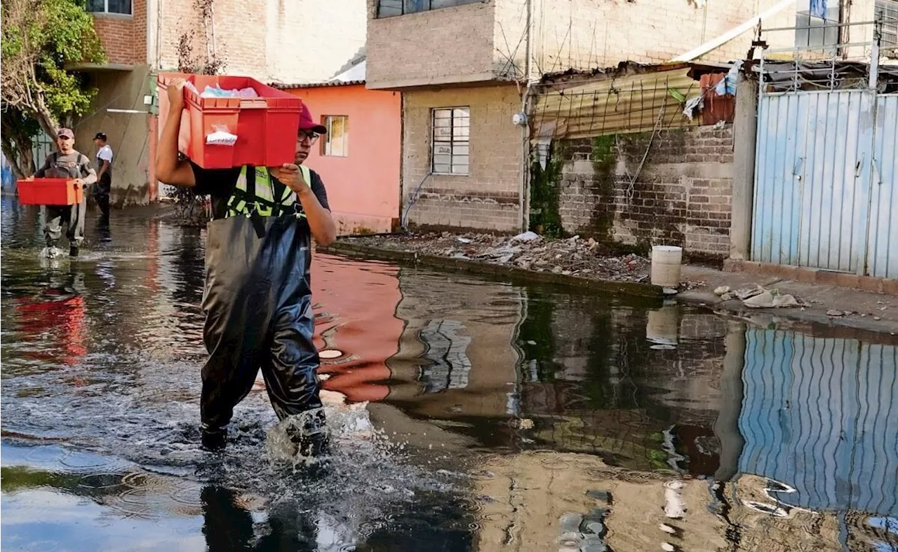 La situación está pésima, no podemos salir de aquí', expresan habitantes de Chalco