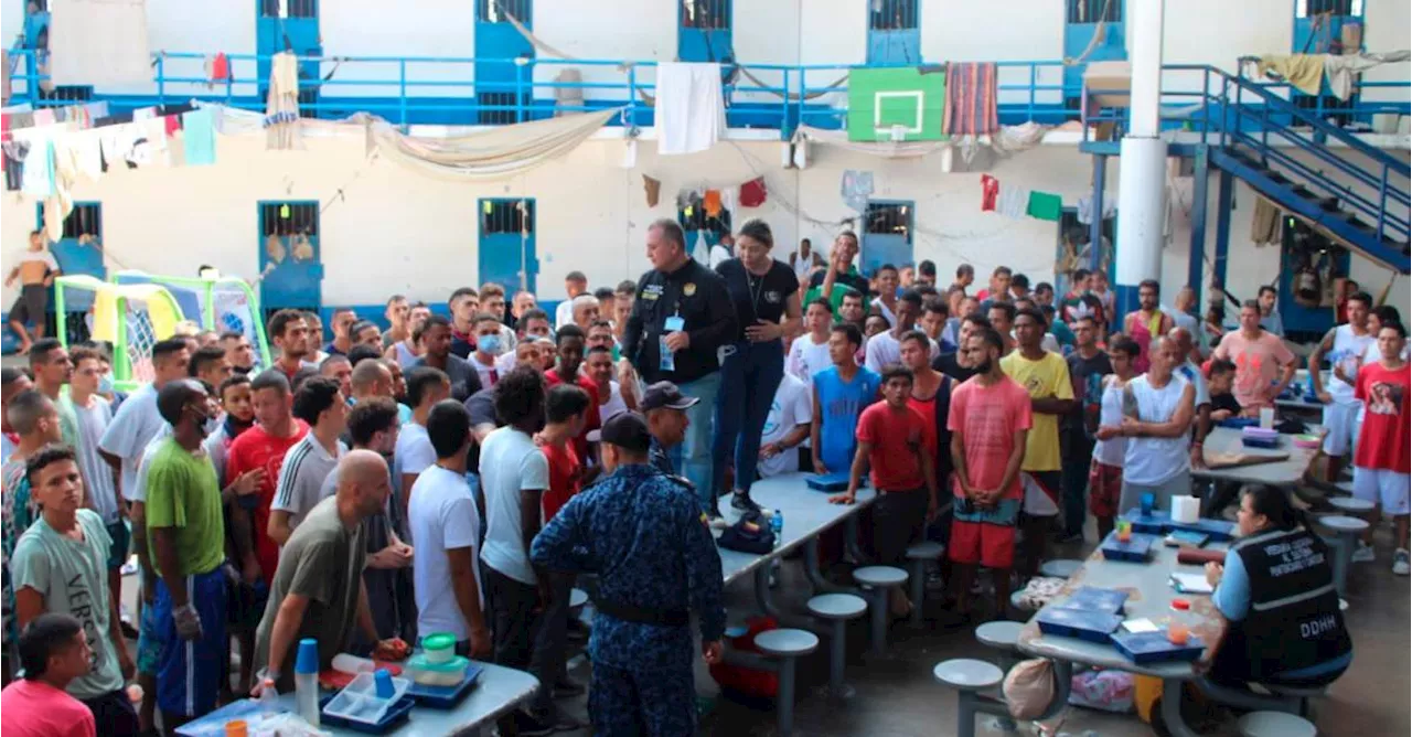 Cárcel de Puerto Triunfo: con hambre, tomando pantano y para ajustar con varicela