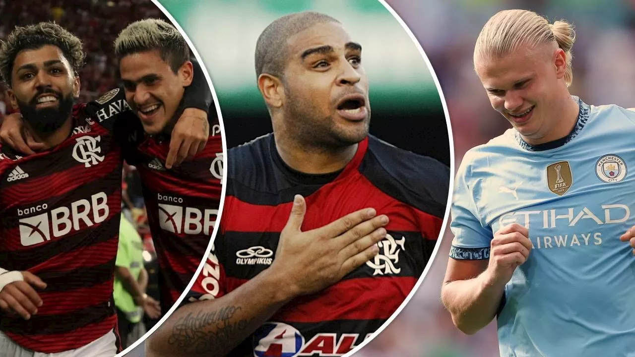 Flamengo: Juan vê Adriano muito acima de Gabigol e Pedro e melhor que Haaland