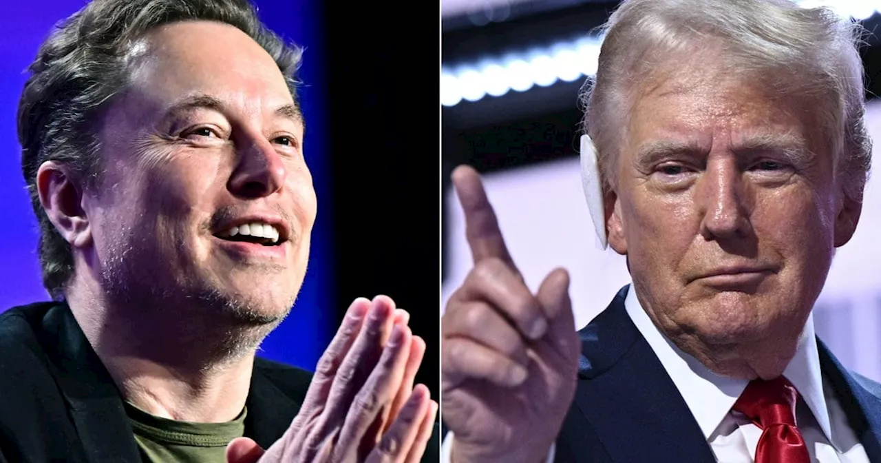 Trump holds meandering live 'chat' with backer Musk, after delay