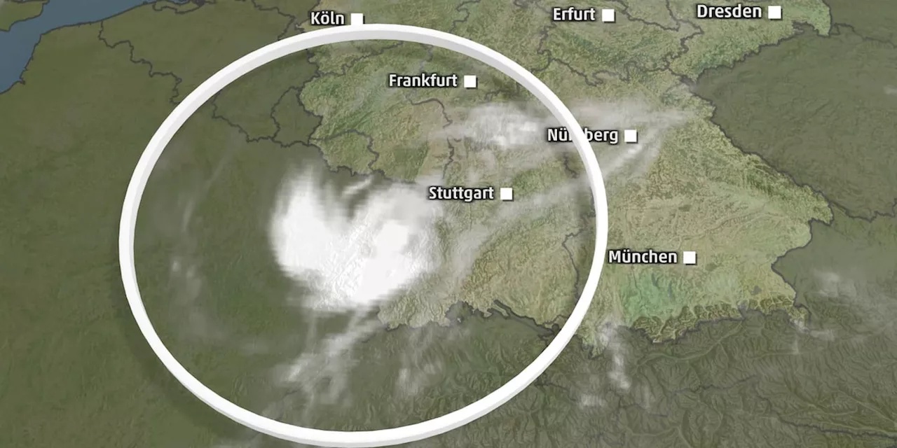 Meteorologe entdeckt Wirbel über Deutschland: „Habe so was noch nie gesehen“