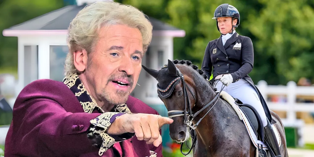 Thomas Gottschalk ärgert sich über Applaus für deutsche Olympia-Reiter