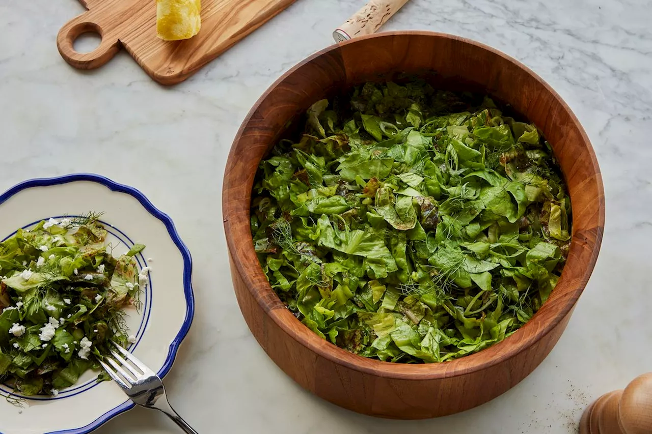 Maroulosalata (Μαρουλοσαλάτα - Greek Lettuce & Dill Salad) Recipe on Food52