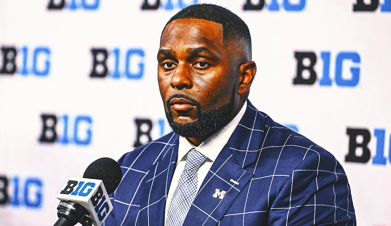 Michigan's Sherrone Moore looks forward to release of messages in sign-stealing scandal