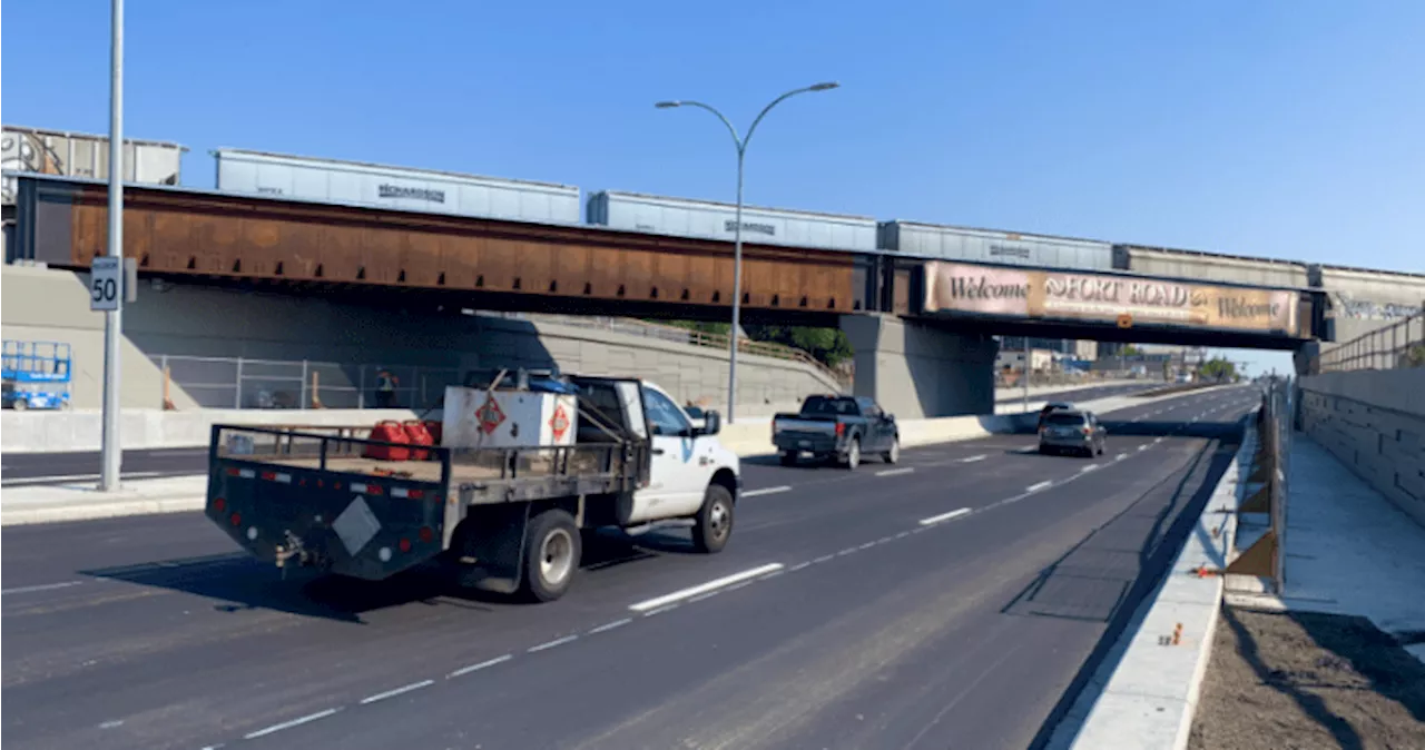 Fort Road reopens following years of construction, business owners eager to recover