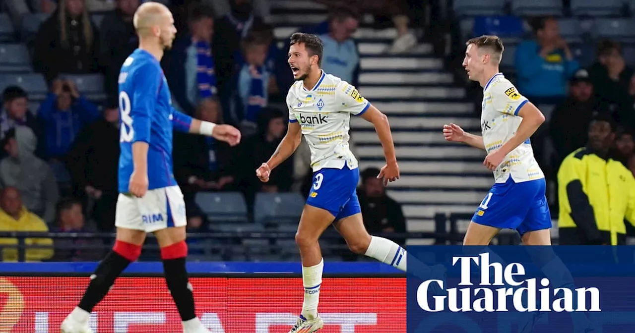 Champions League: Rangers sent out by Dynamo Kyiv, Lille edge Fenerbahce