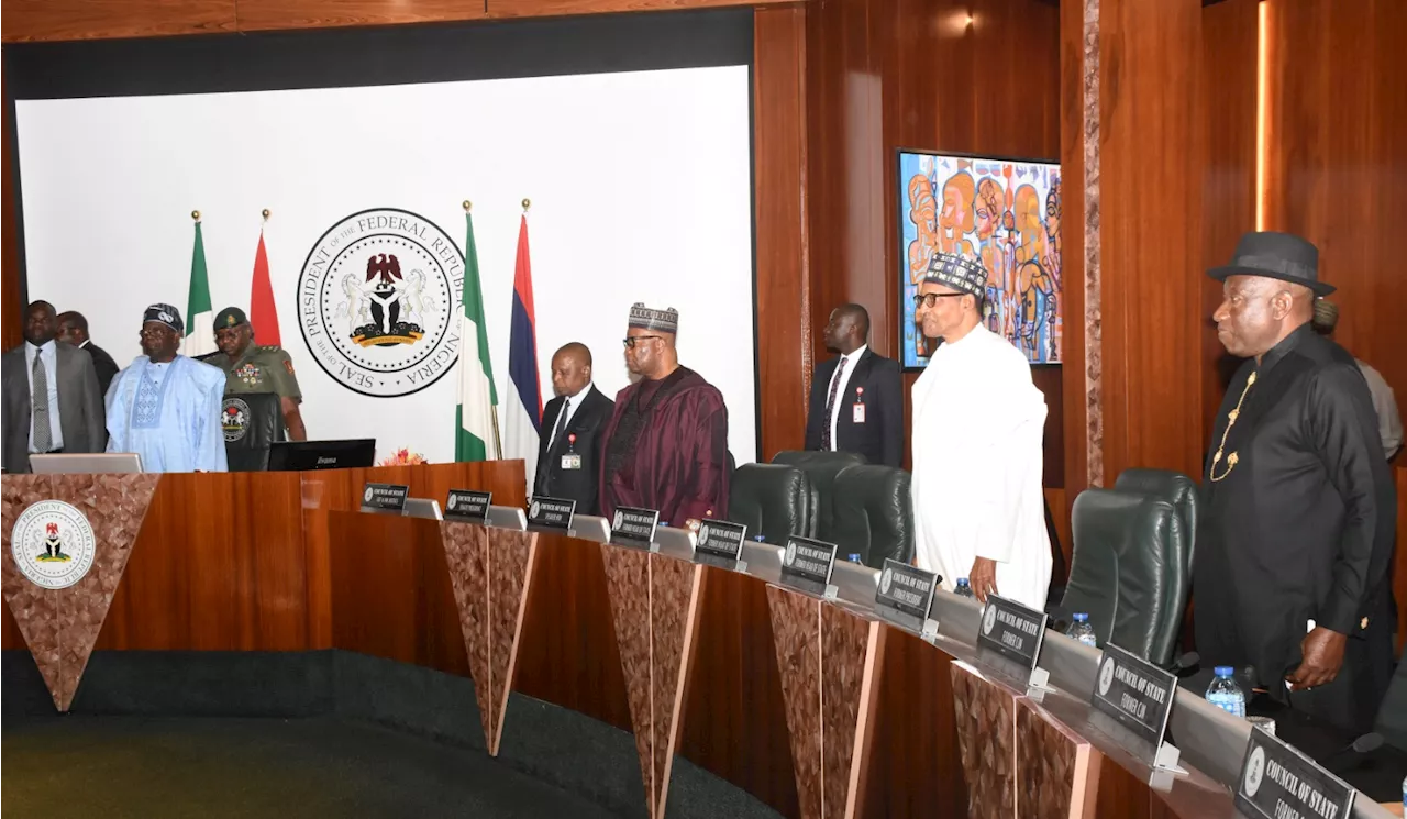 Council of State: Gowon, Buhari, Jonathan, Abdulsalami pass vote of confidence on Tinubu