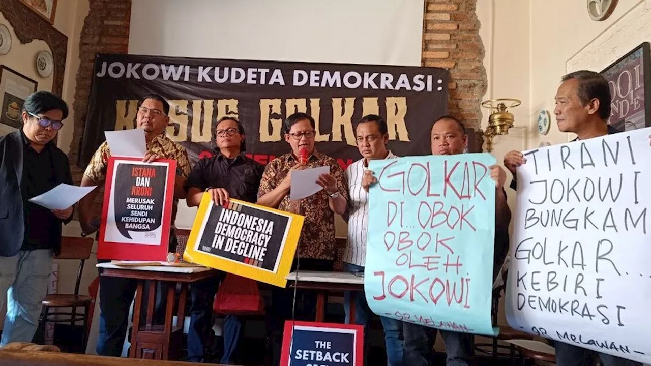 Aktivis 98: Mundurnya Airlangga dari Ketum Golkar adalah Kudeta Demokrasi