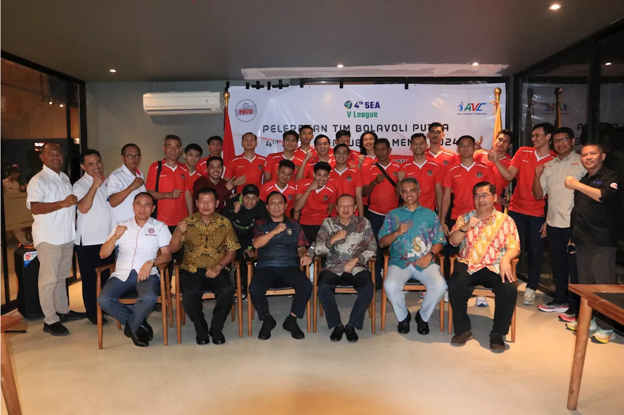 PBVSI Targetkan Timnas Voli Putra Indonesia Juara SEA V League 2024