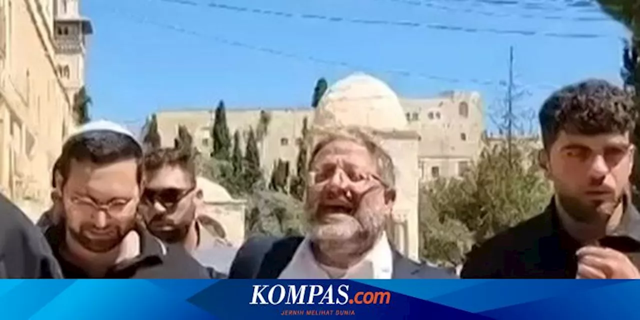 Menteri Israel Ben Gvir Pimpin Ibadah Ribuan Warga Yahudi di Kompleks Masjid Al-Aqsa, Banjir Kecaman, Termasuk dari AS