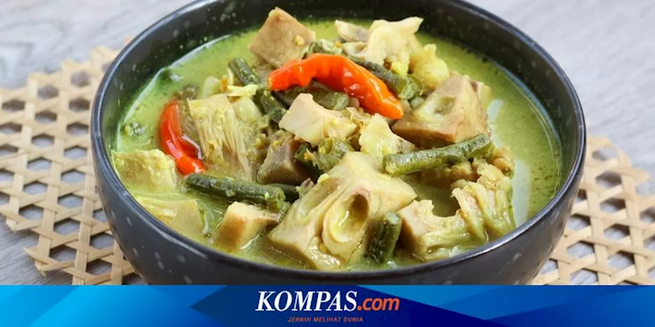 Resep Lodeh Nangka Kikil dengan Bumbu Komplet