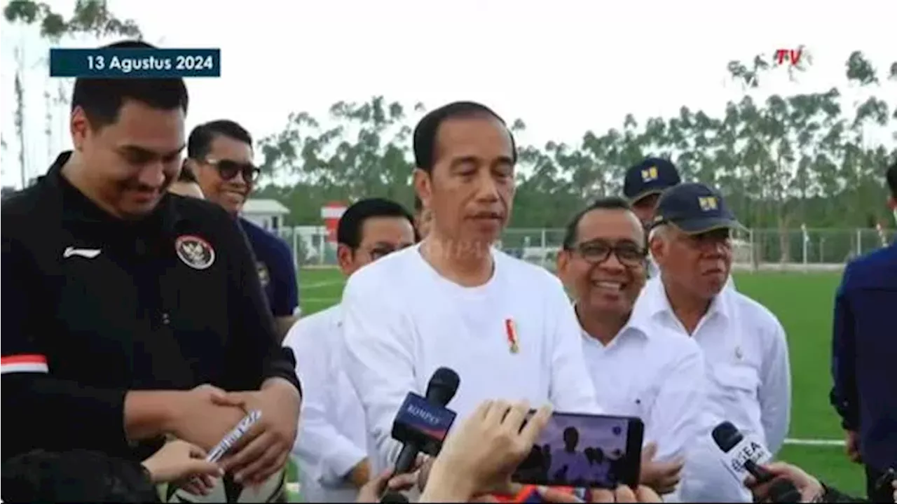 Soal Pengunduran Diri Airlangga dari Ketum Golkar, Jokowi Sebut di Kabinet Tidak Masalah