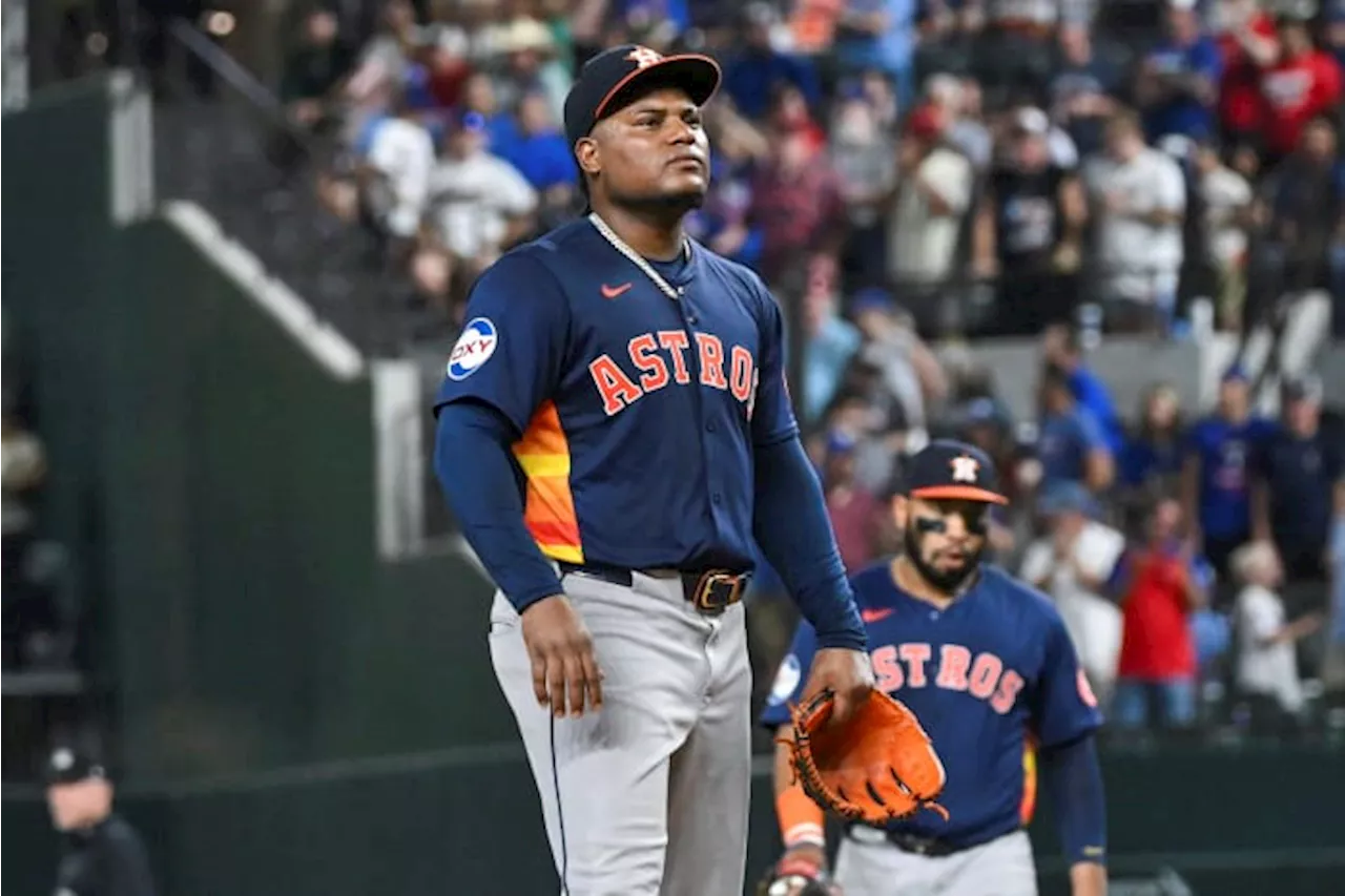 Valdez follows up no-hit bid with 5 2/3 strong innings as AL West-leading Astros beat Rays 6-1