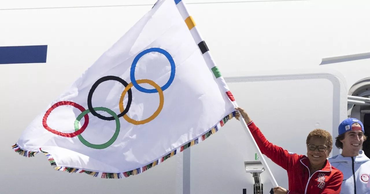 Checking in with Mayor Karen Bass after Olympics torch gets passed to LA