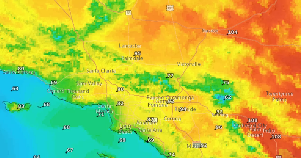 Your SoCal weather report for Tuesday, Aug. 13: Clear sunny skies with typical summer temps