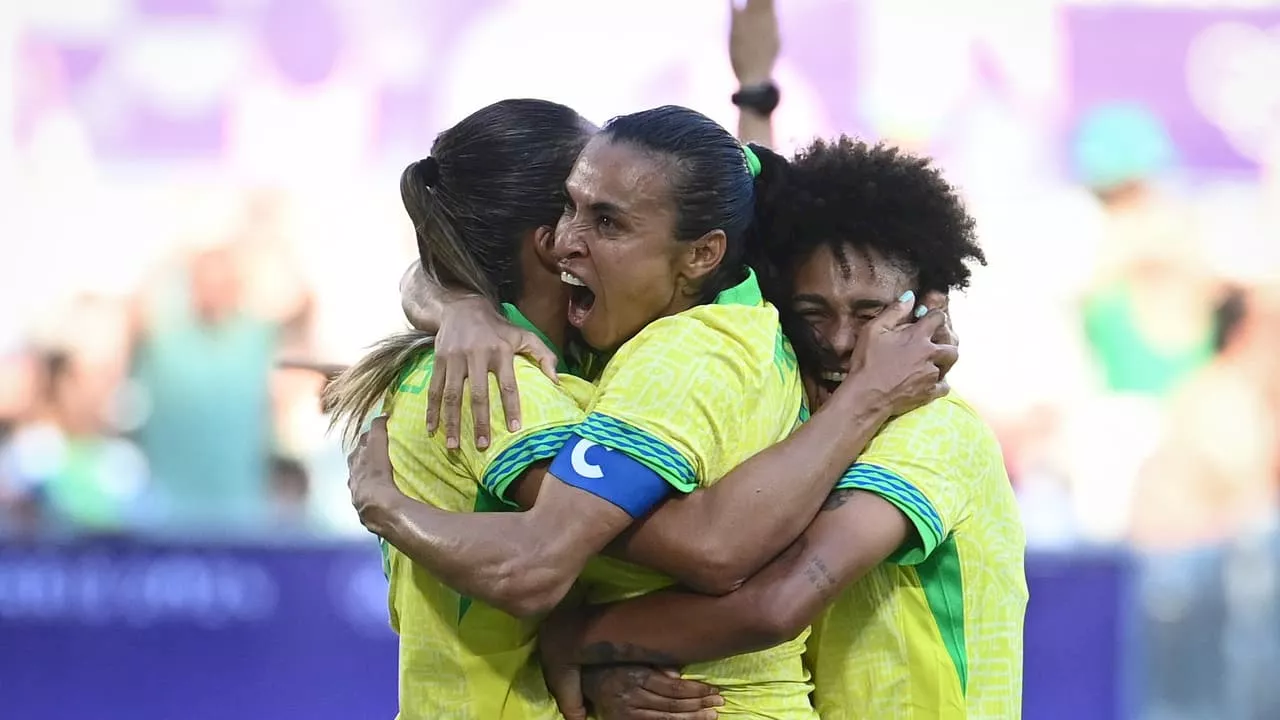 Futebol feminino desponta como esporte mais assistido na Globo durante Olimpíadas