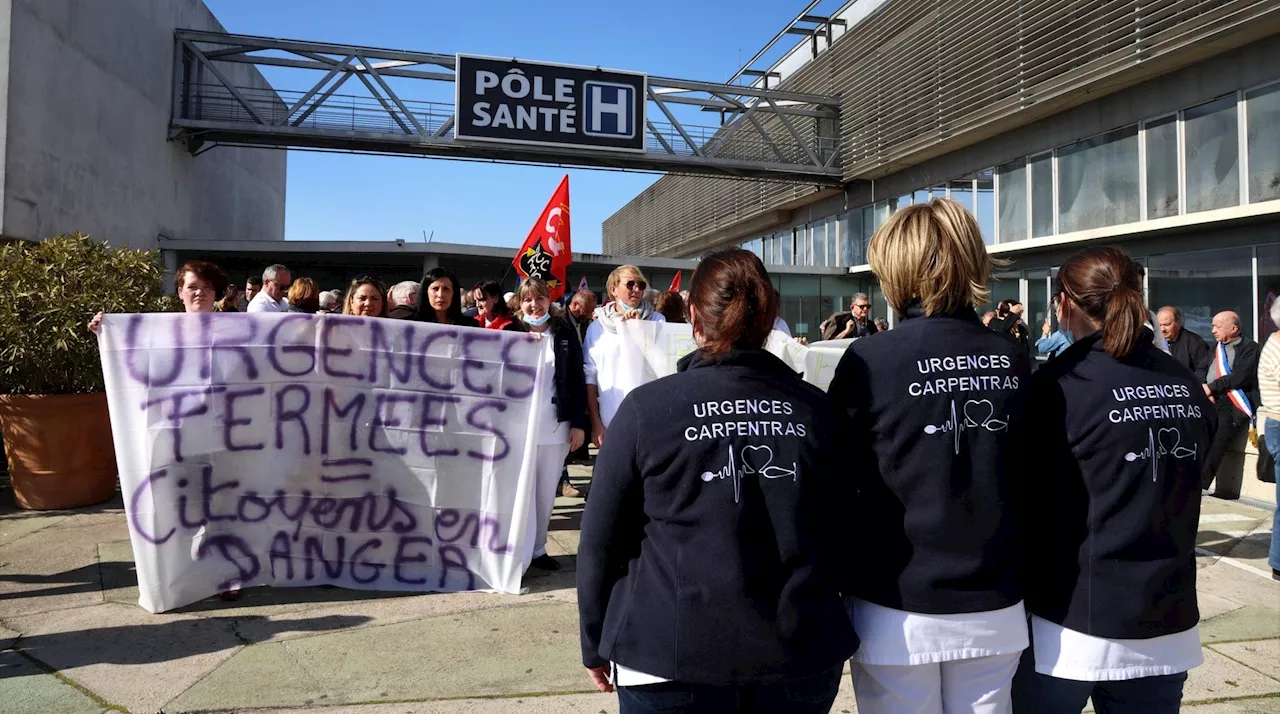 Les urgences de Carpentras n’accueilleront plus le public l’après-midi pendant trois mois