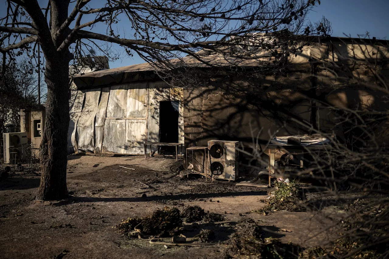 Sidération et désolation sur les lieux du premier décès causé par les incendies en Grèce