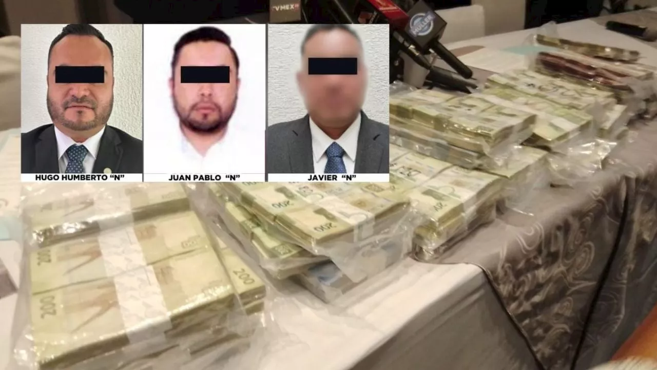 Edomex: Buscan a 3 policías de la FGJEM por robo de 13 millones de pesos