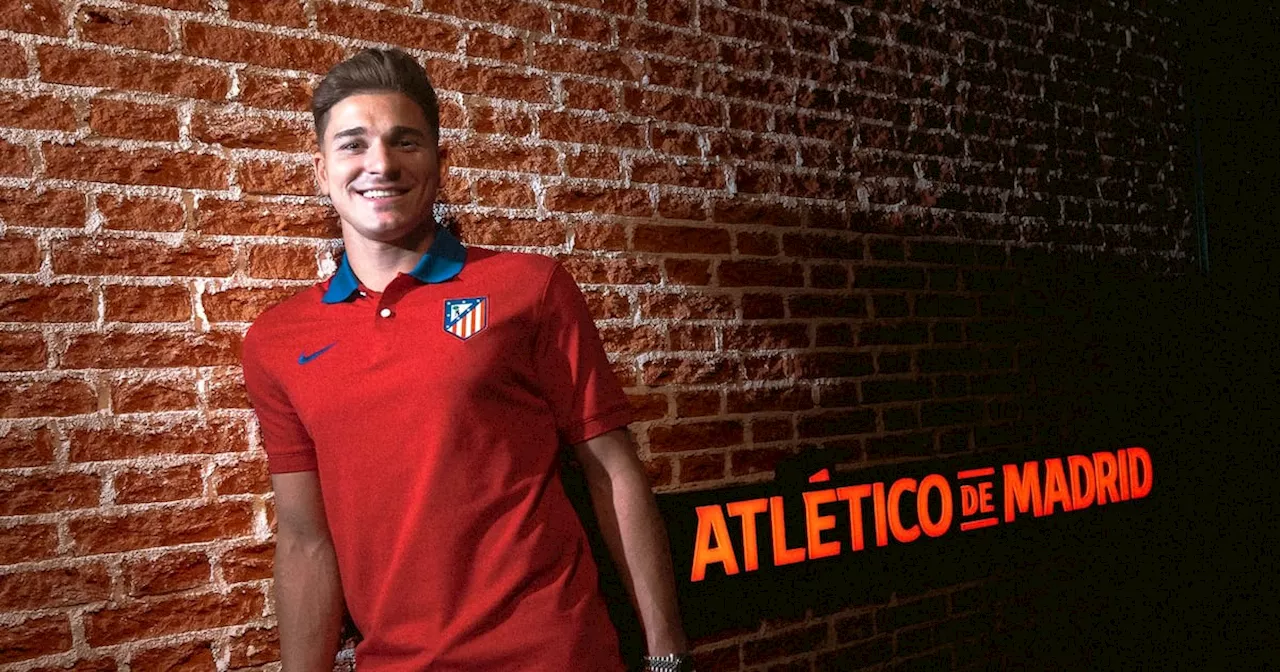 Julián Álvarez habló como jugador del Atlético Madrid y contó su divertida charla con Simeone