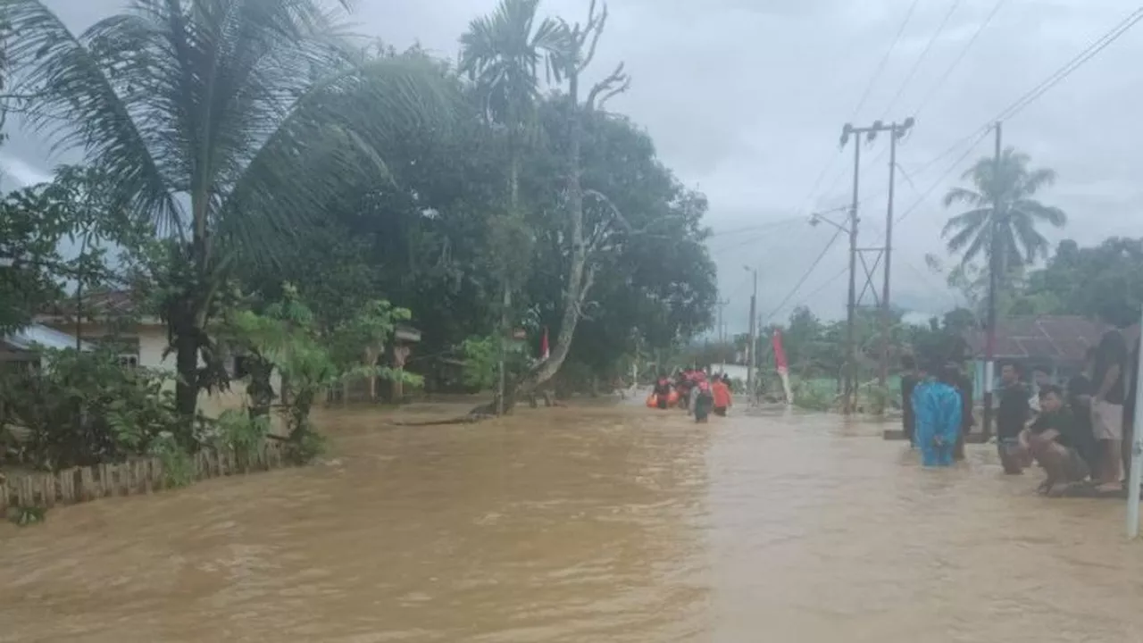 Banjir Melanda 3 Kecamatan di Kabupaten Bolaang Mongondow Sulut, Ketinggian Air Capai 1 Meter