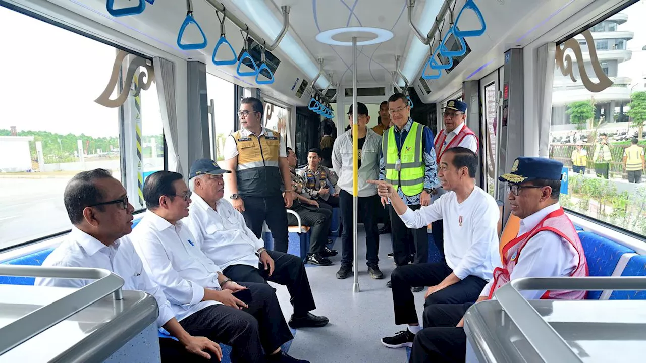 Jokowi Mau Trem Otonom Tak Cuma Ada di IKN, Bidik Medan-Makassar