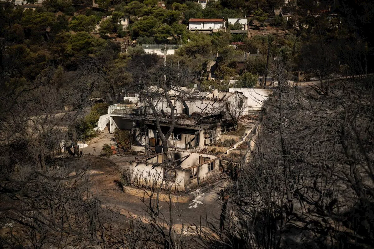 Incendie en Grèce : de premiers progrès observés dans la lutte contre le feu qui menace Athènes