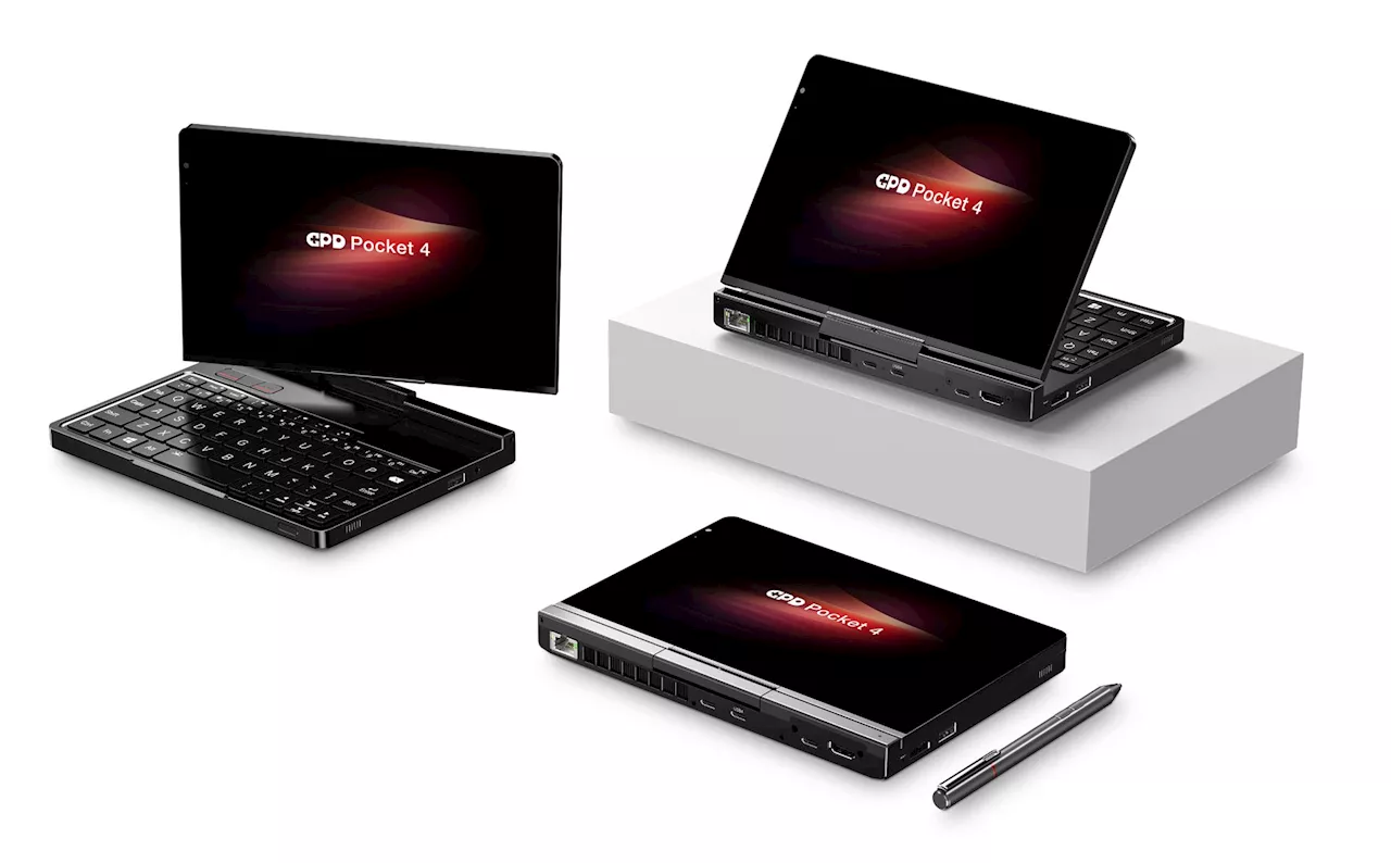 GPD Pocket 4 Becomes First Pocket PC Powered By Ryzen AI 9 HX 370