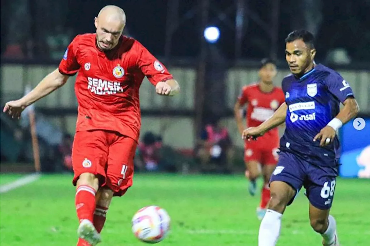 Pelatih Semen Padang Nilai Pemainnya tidak Pede saat Hadapi Borneo