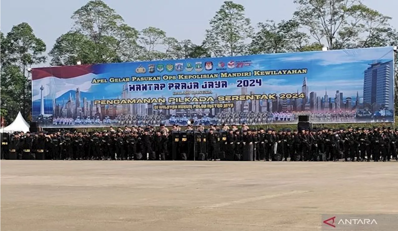 Polda Metro Jaya Gelar Operasi Mantap Praja Jaya