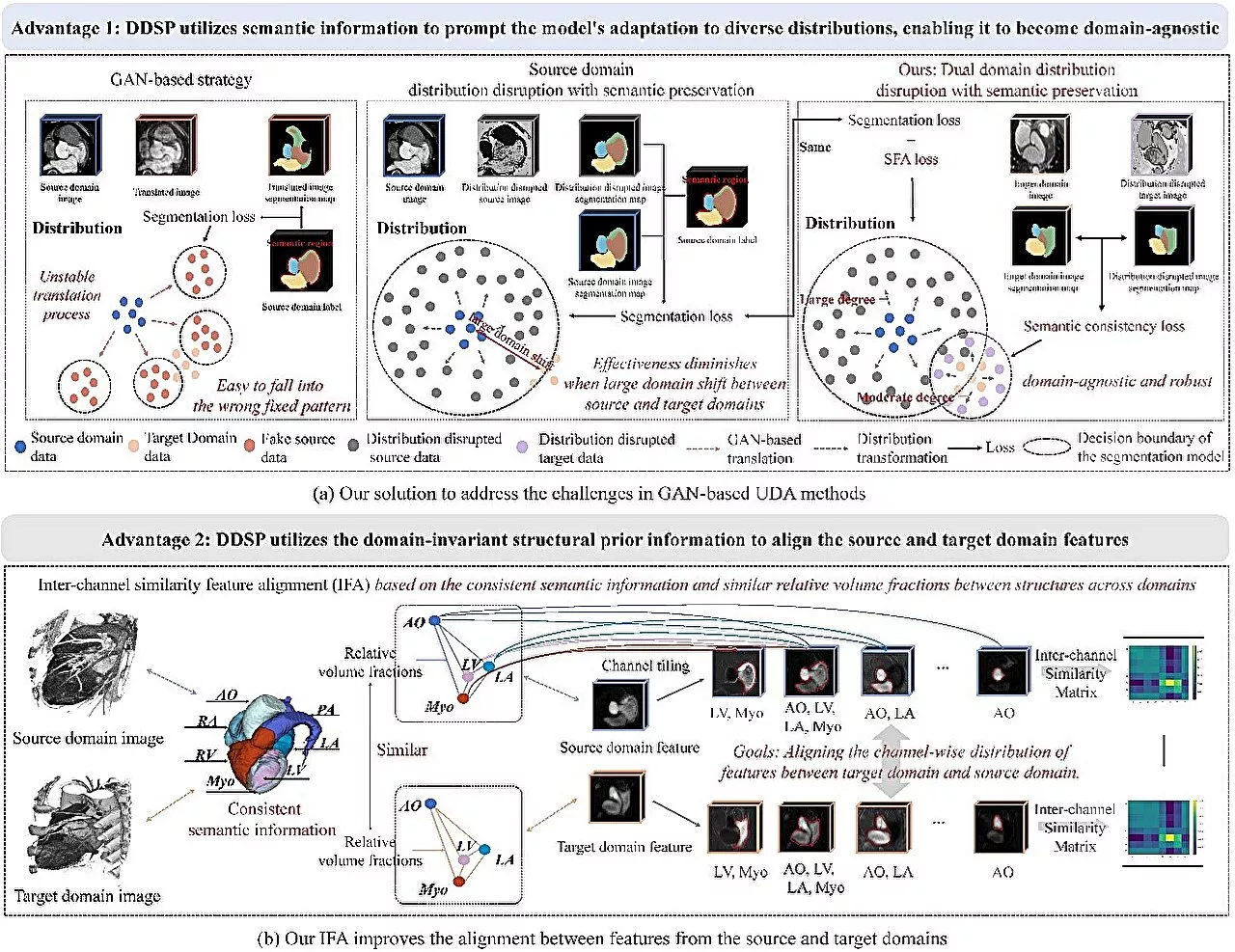 New unsupervised domain adaptation framework enhances precision in medical image segmentation