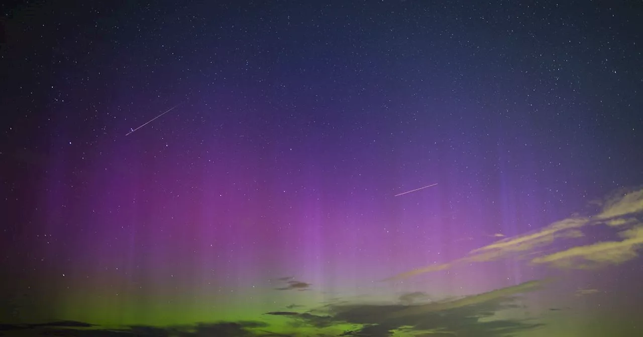 Northern Lights shine over UK with stunning Perseid 'shooting stars'