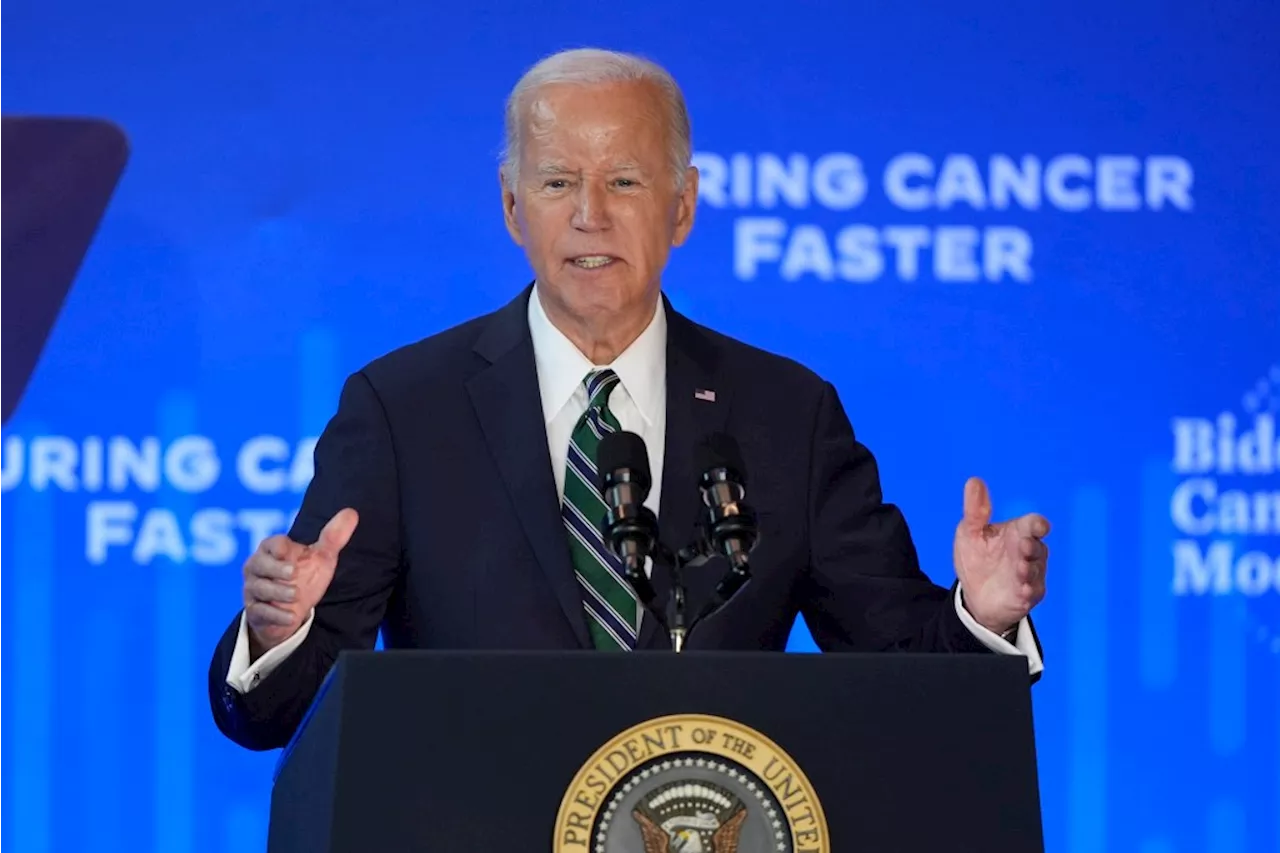 Biden announces $150M in research grants, part of cancer ‘moonshot’