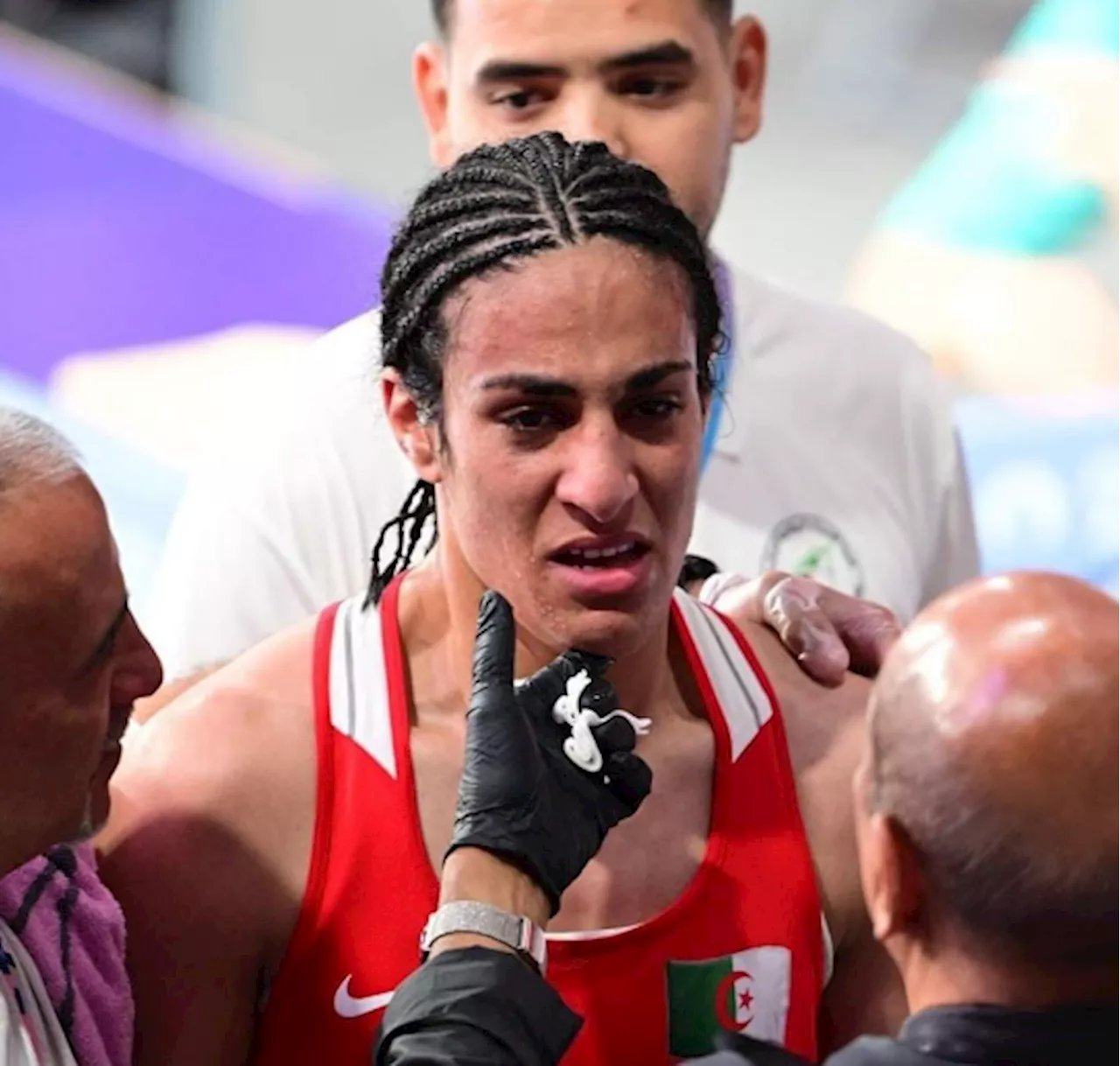 Algeria gives hero’s welcome to gender-row boxer Khelif