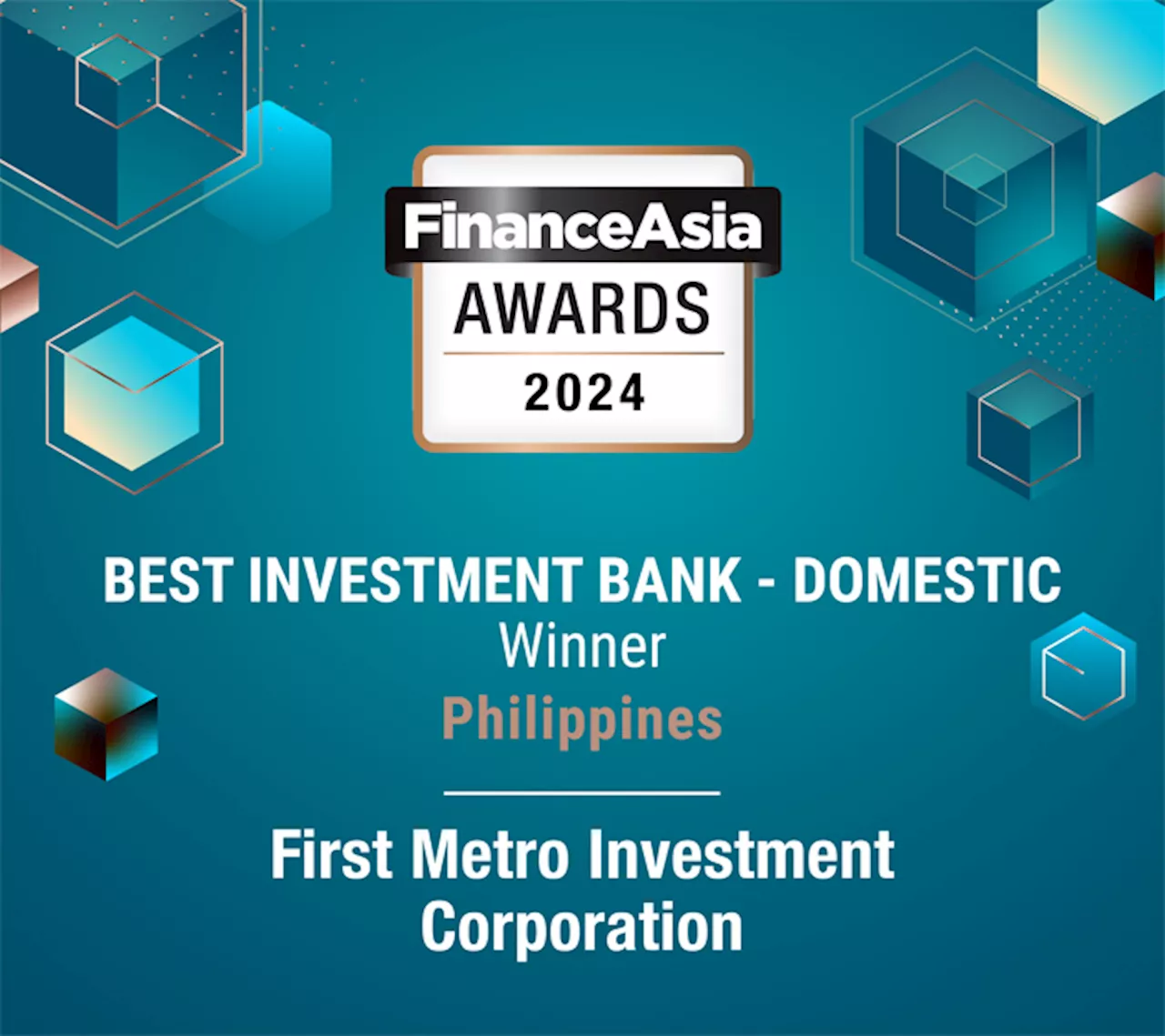 First Metro Investment Corp. and First Metro Securities bag big awards from FinanceAsia