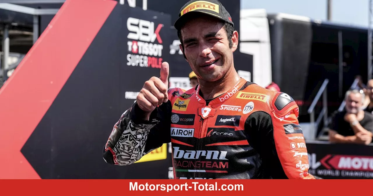 Neuer Vertrag: Danilo Petrucci auch 2025 mit Barni-Ducati in der Superbike-WM