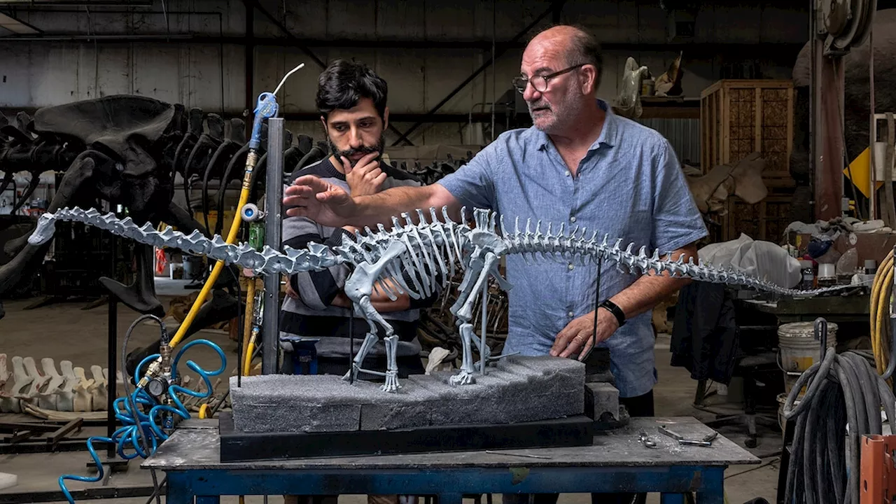 How to bring a 75-foot-long dinosaur back to life