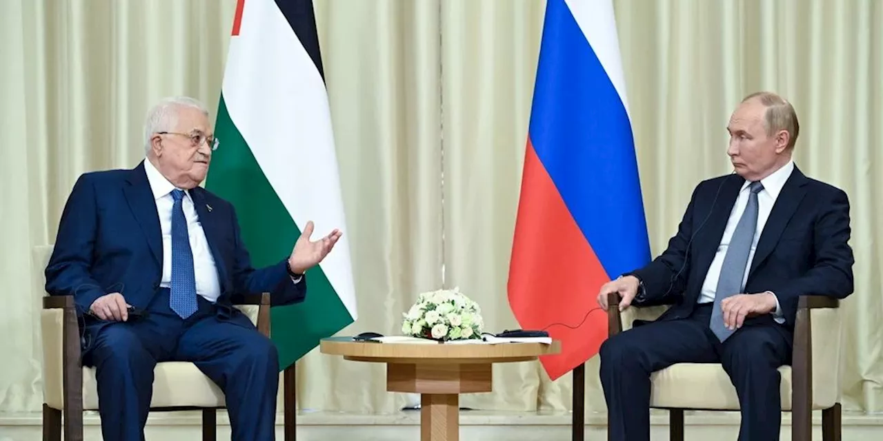 Nahostkonflikt: Palästinenserpräsident Abbas bei Putin in Moskau