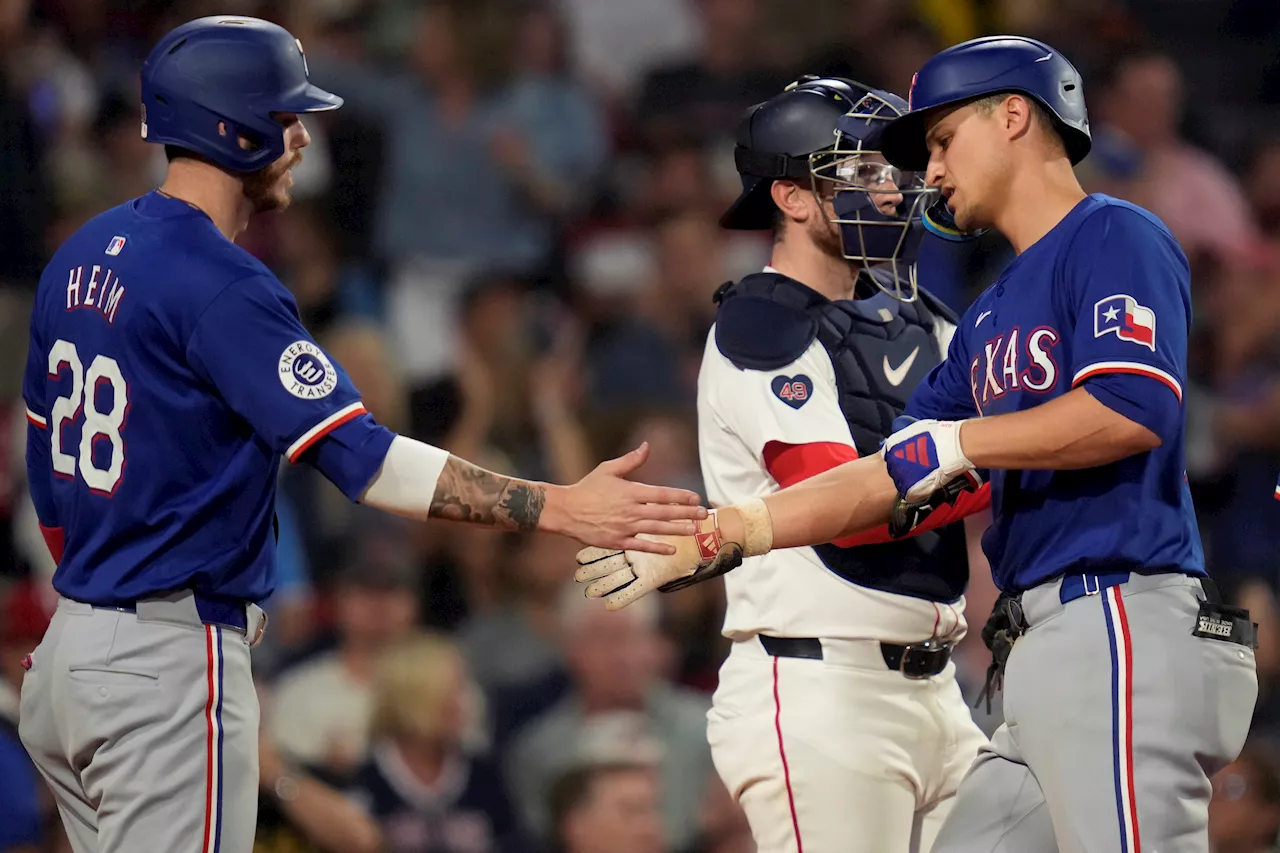 Refsnyder hits a game-winning single as the Red Sox beat the Rangers 5-4 in 10 innings