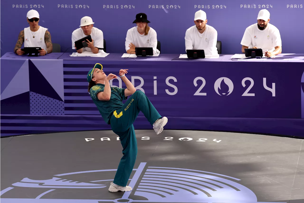 Australian breakdancer Raygun reacts to critics