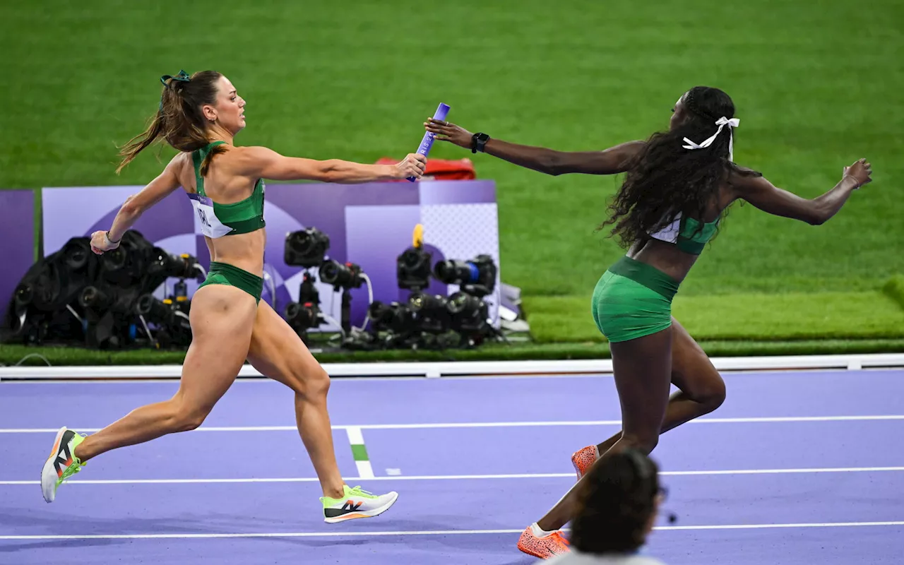 Women’s relay team finishes fourth in Olympic final