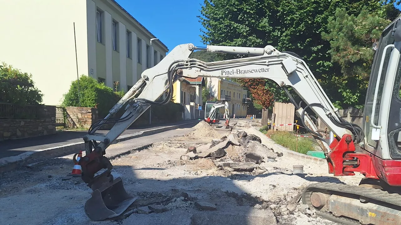 Hauptstraße Hinterbrühl: Baustelle sorgt für mächtig Ärger