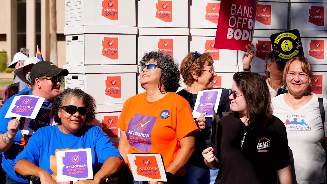 Arizona certifies abortion access measure for the November ballot