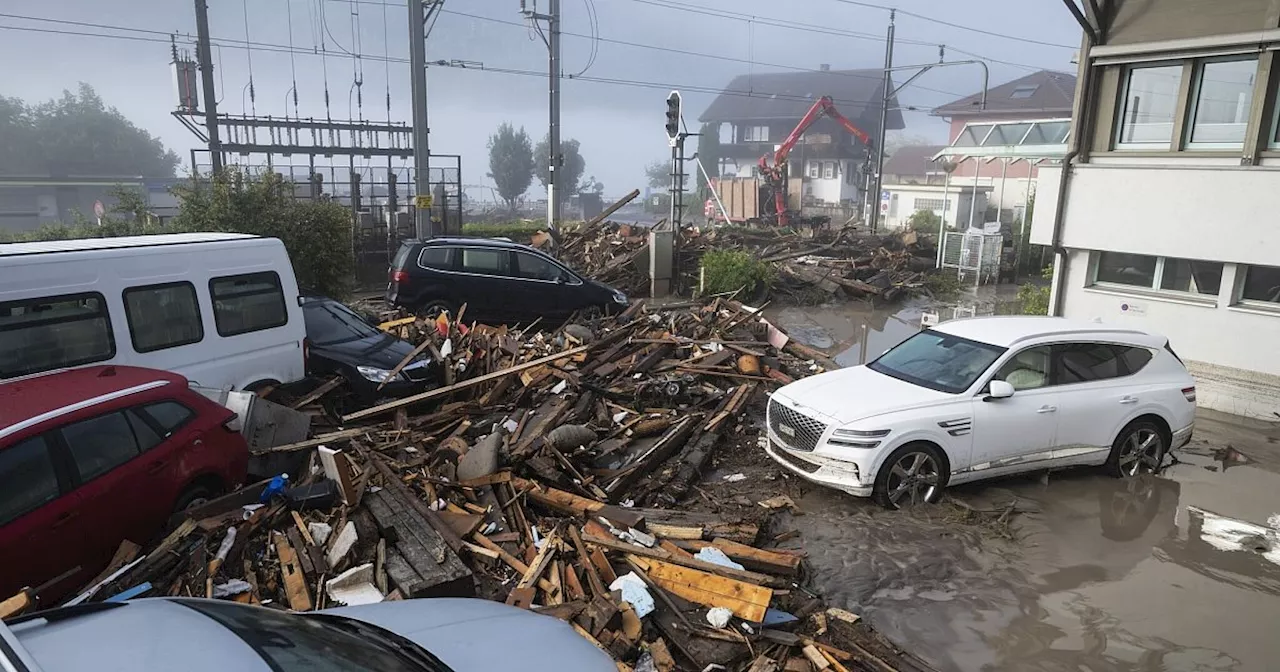 70.000 Blitze und Unwetter: Schäden in der Schweiz