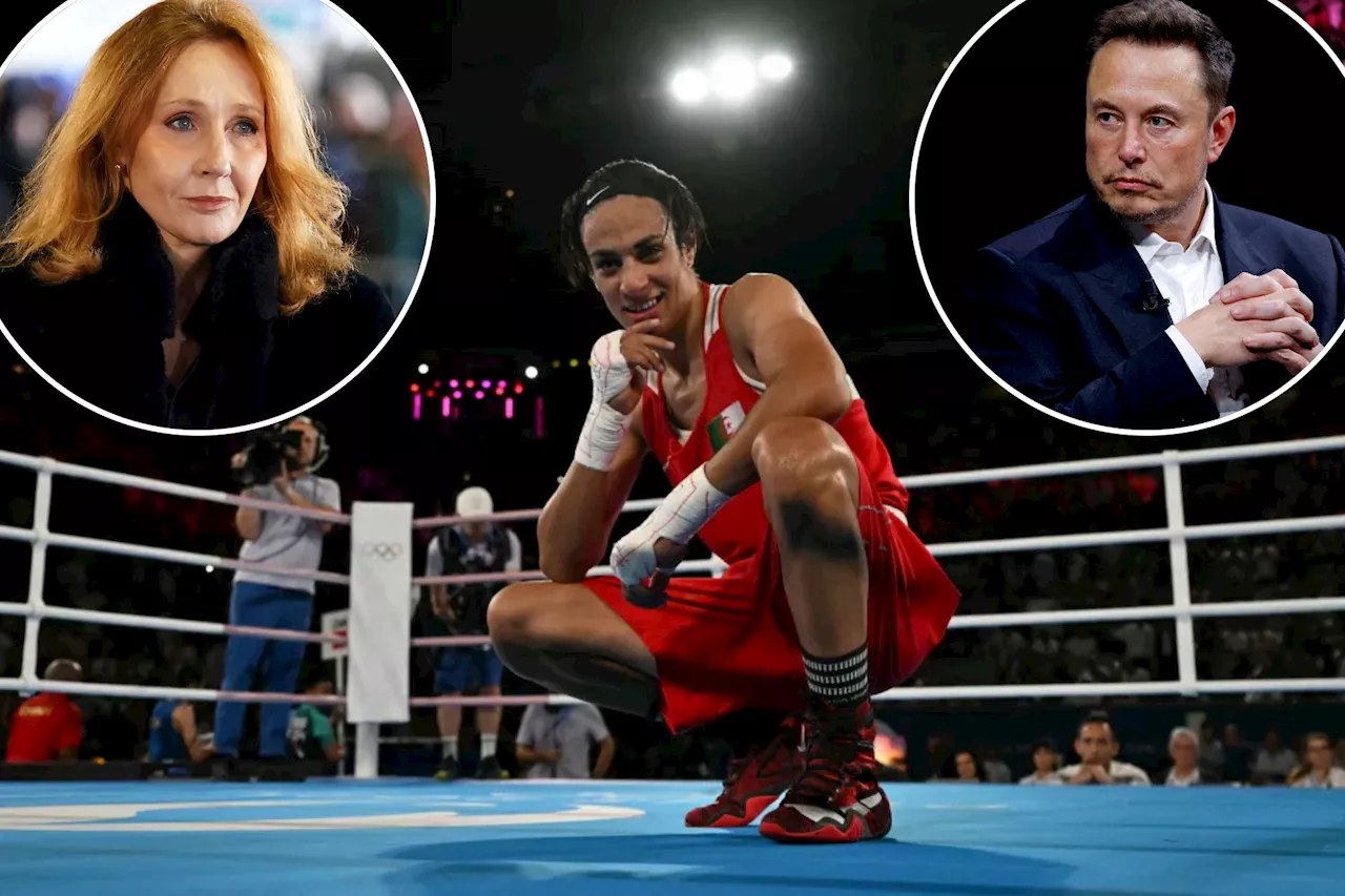 Imane Khelif names Elon Musk, J.K. Rowling in 'cyber harassment' complaint after Olympics gender controversy