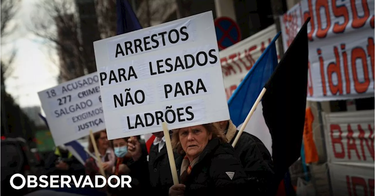 Lesados do BES lamentam que Ministério Público não os reconheça e pedem justiça material